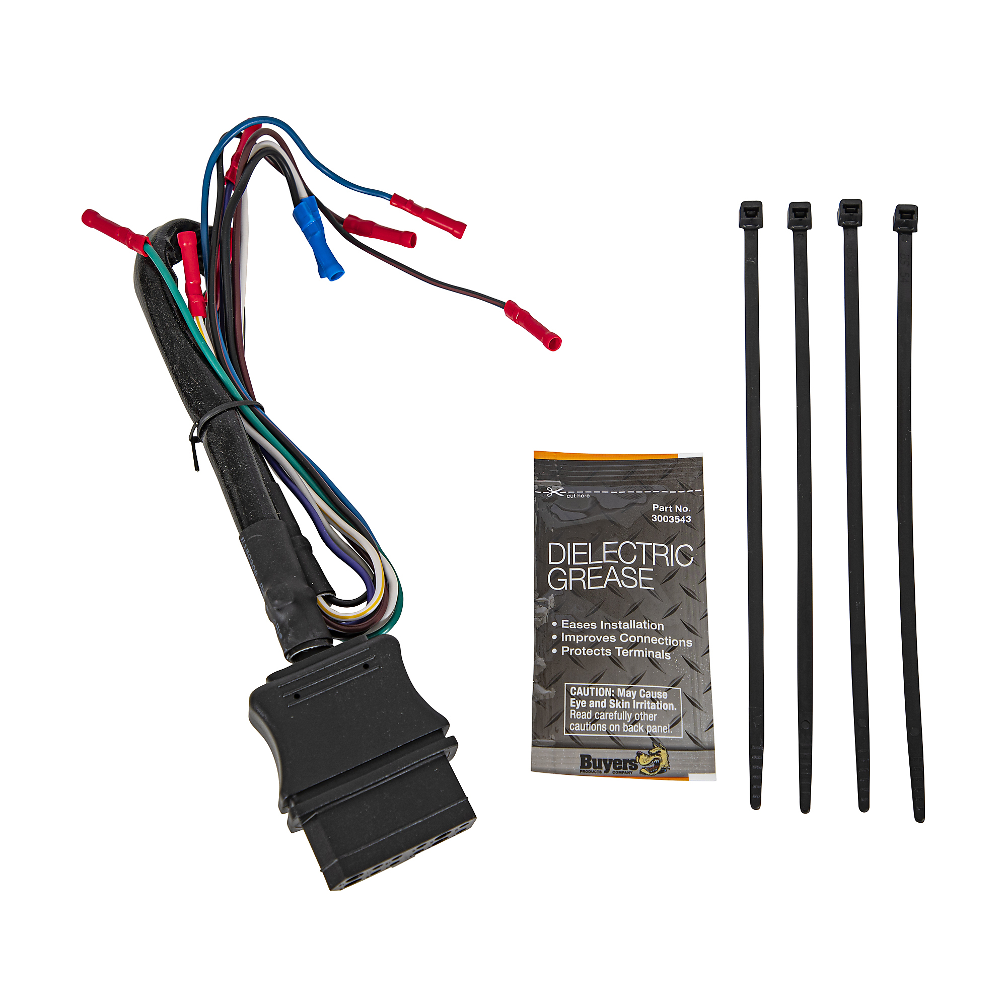 Buyers Products, SAM Harness Repair Kits to fit Fisher Snow Plows, Pieces (qty.) 1 Length 13.05 in, Model# 1315315